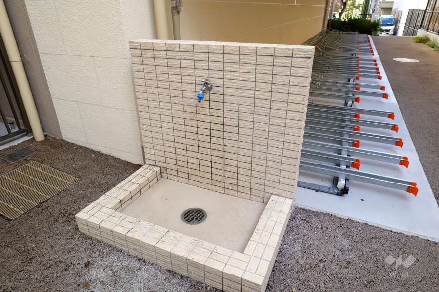 ペット足洗い場
