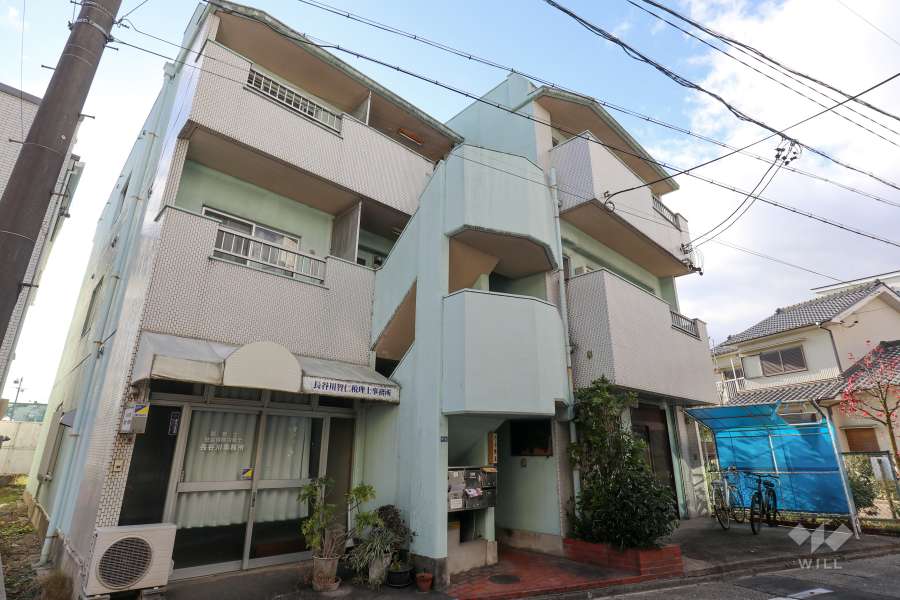 パーク児玉の外観（北東側から）