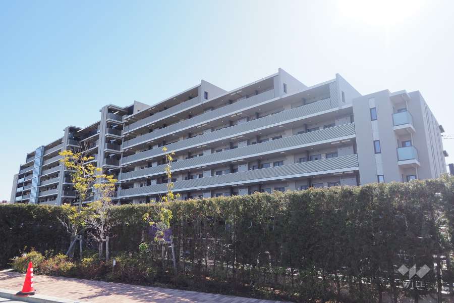 リーフィアレジデンス杉並井草森公園の外観（北西側から）