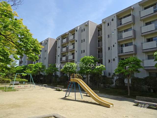 北側に公園があります。