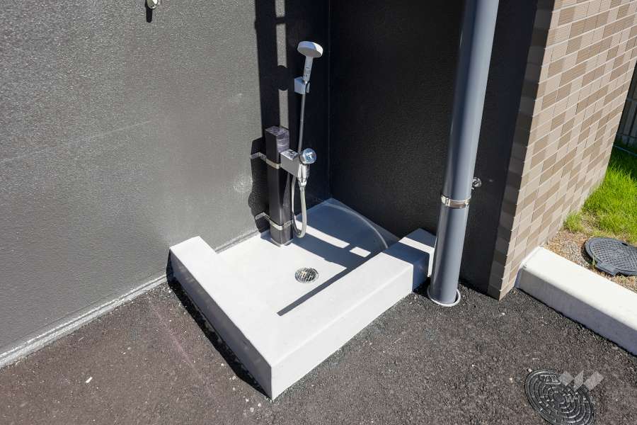 ペット足洗い場