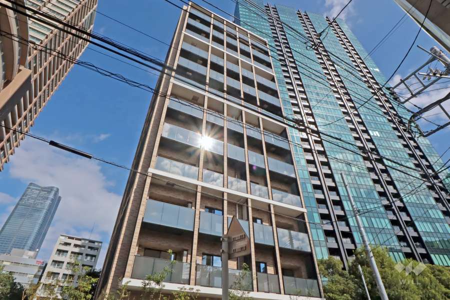 アトラス麻布十番外観(西側から）