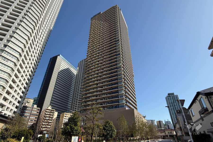 パークタワー西新宿の外観（北西側から）