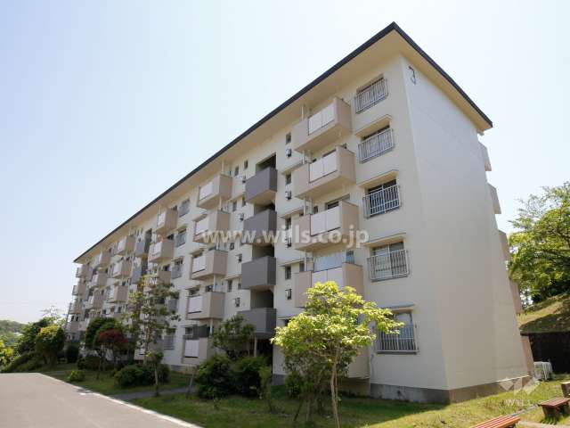 陽和台第3住宅3号棟の外観（北西側から）