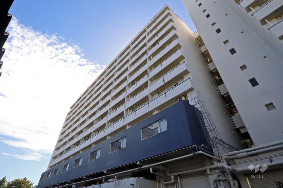 川崎河原町分譲共同ビル15号棟の外観（北東側から）