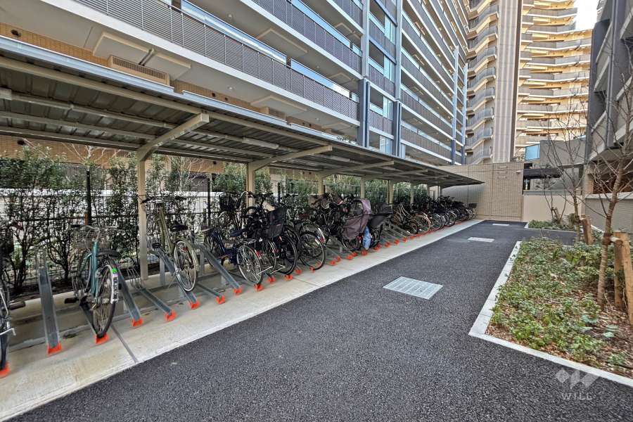 屋外駐輪場