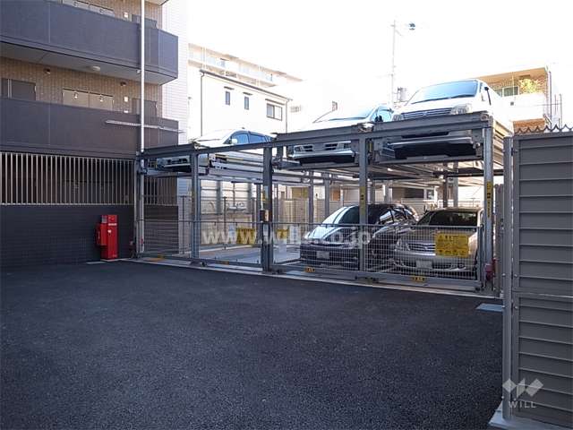 機械式の敷地内駐車場