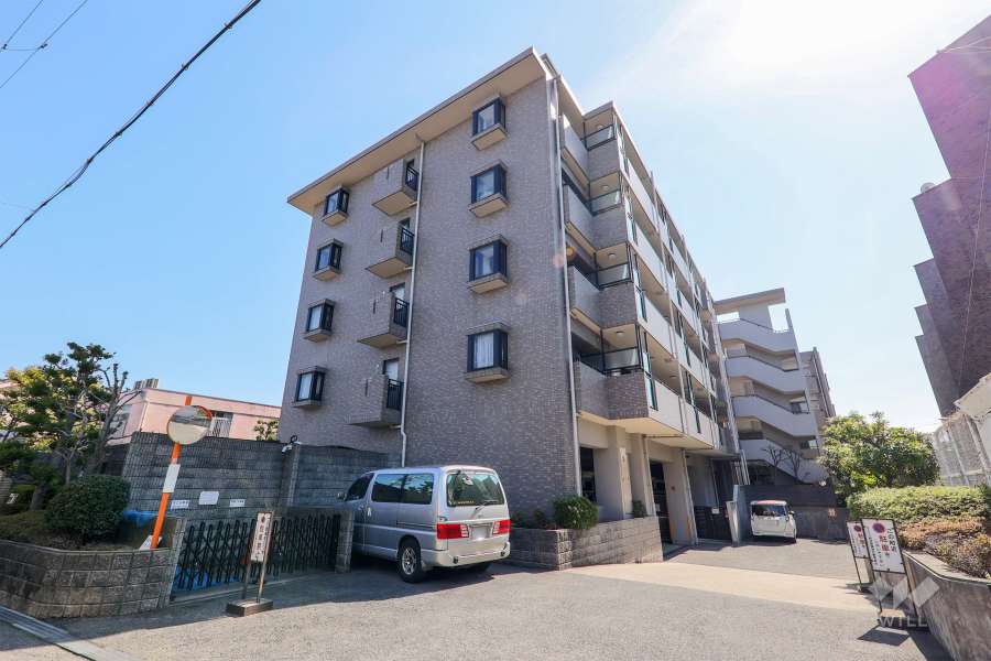 ステイツ阿倍野晴明丘の外観（北西側から）