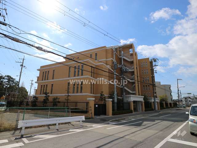 サンクタス夙川北名次町の外観(北東側から)