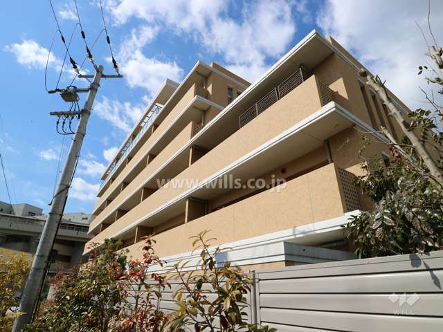 サンクタス夙川北名次町の外観(東側から)