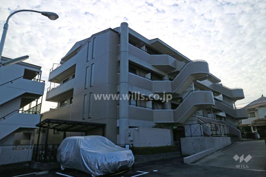 ヒルサイドコート茨木の外観(北東側から)