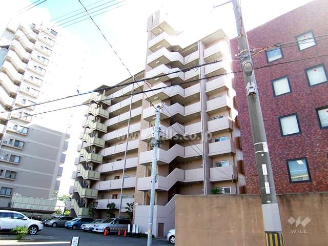 東淀川シティハウスの外観（北西側から）