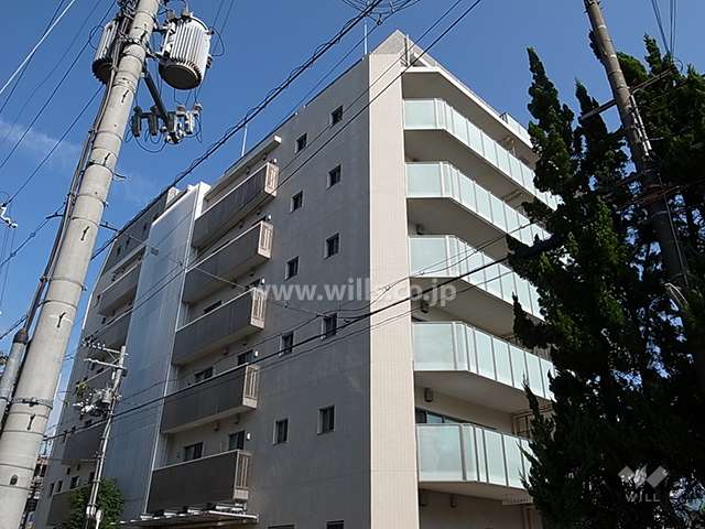 ジオ豊中 中桜塚の外観（南西側から）