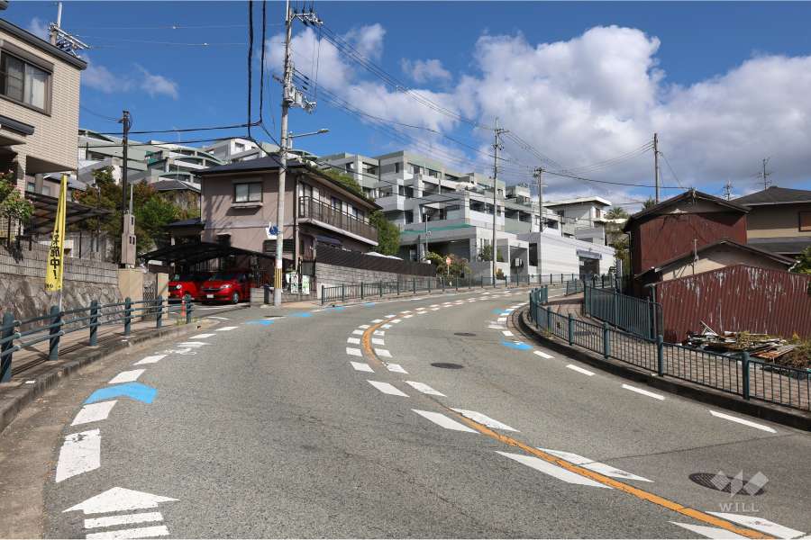 箕面クレアコートの遠景