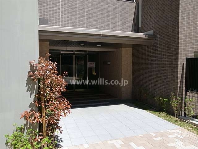 7号棟のエントランス