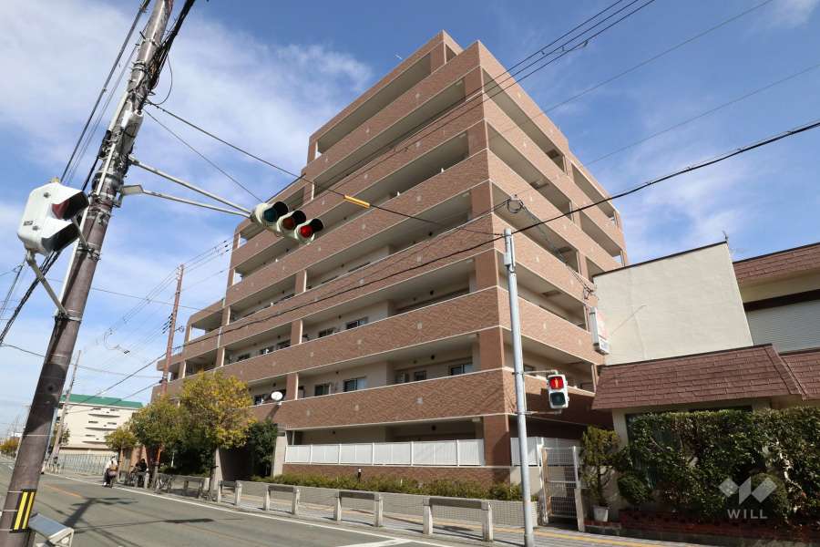 オークヒルズ武庫之荘ＥＡＳＴの外観（南西側から）