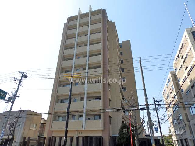 アービング吹田の外観(北東側から)