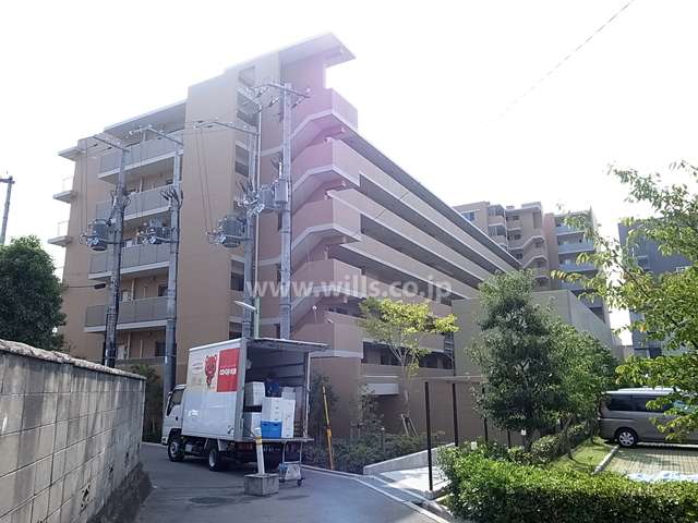 エルグレース豊中の外観（北東側から）