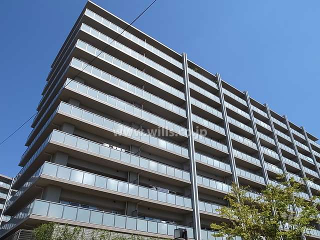 ライオンズ南千里佐竹台グランハートソレイユヴィラの外観（南西側から）