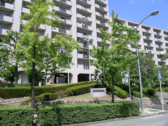 桃山台グランドマンションの敷地配置図