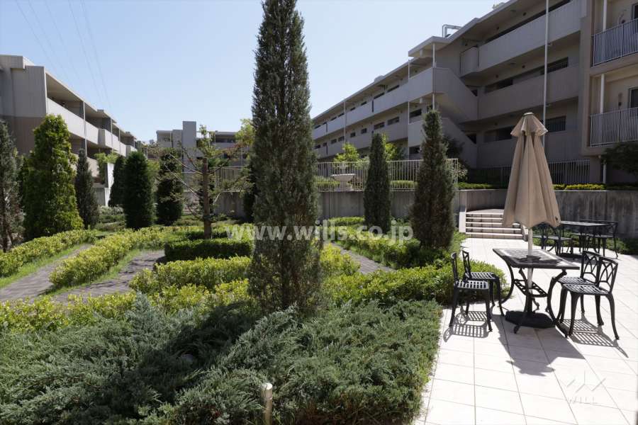 敷地内中庭スペース