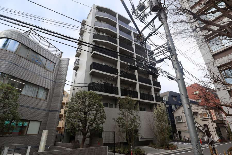 SYFORME高田馬場Ⅱの外観（南東側から）