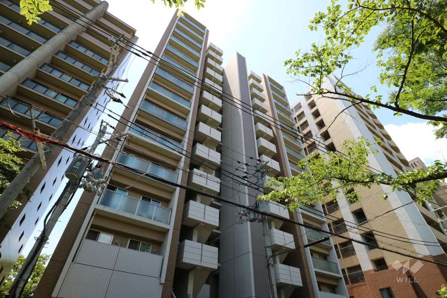 ローレルコート宝塚武庫川町の外観（北東側から）