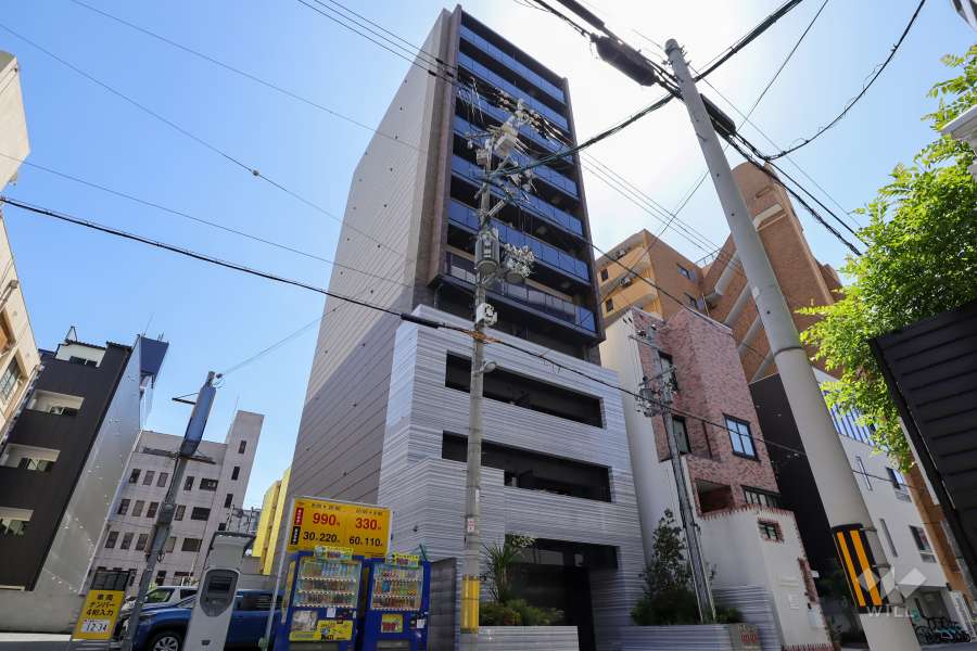 エスライズ難波Ⅲの外観（北東側から）