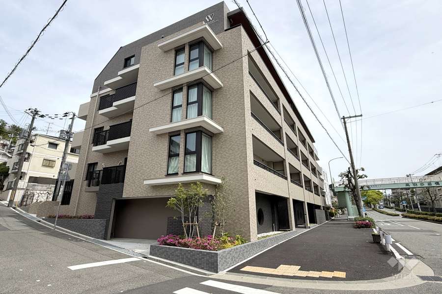 ワコーレ六甲高羽公園の外観（南西側から）