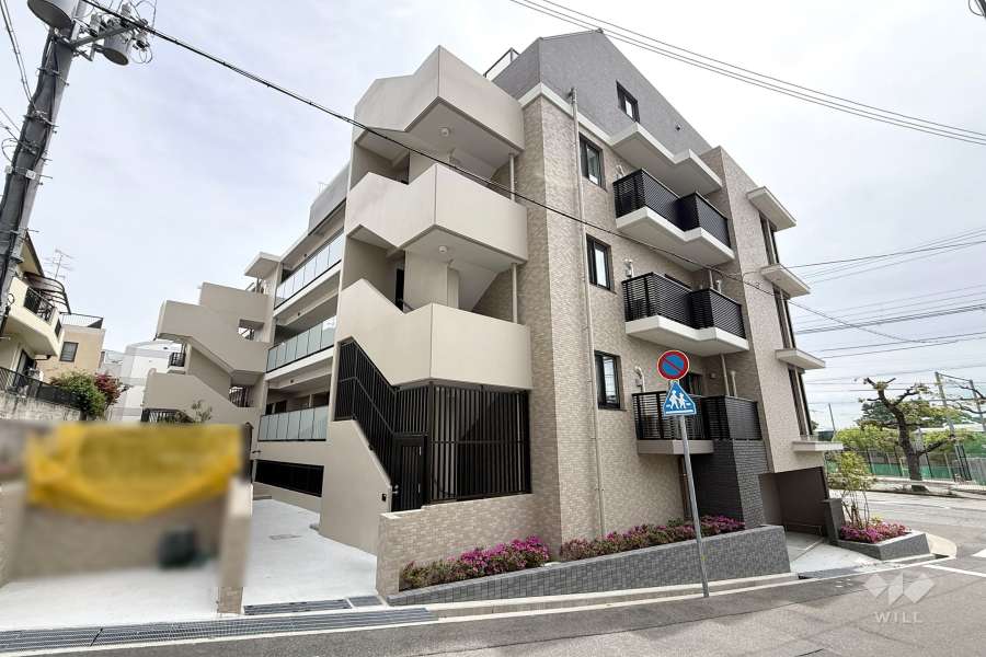 ワコーレ六甲高羽公園の外観（北西側から）