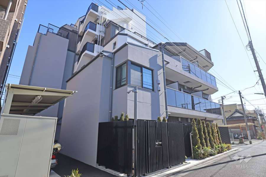 デュオステージ下北沢の外観（北西側から）