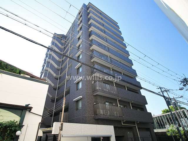 ジオ阪急池田満寿美町ソシアの外観（北西側から）