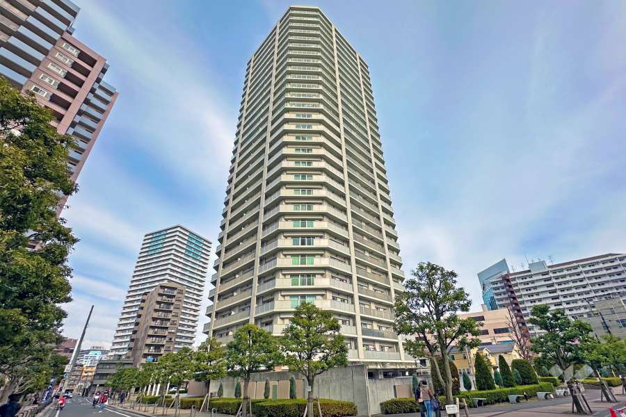 ソルクレスト川口の外観（南西側から）