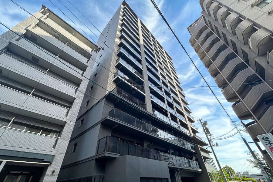 オープンレジデンシア瑞穂桜山ファーストの外観(南西側から)