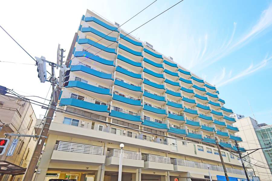 中野ソレイユの外観（南東側から）