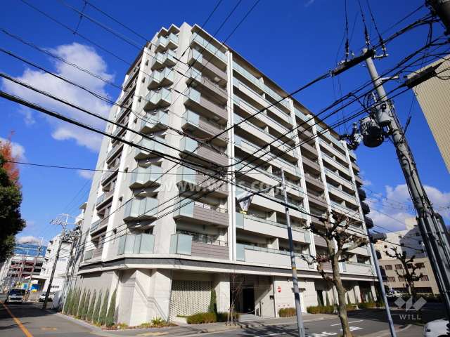 ジークレフ千里中央パークグレイスの外観（南西側から）