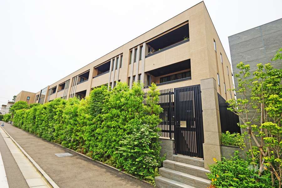ジオ杉並松庵の外観（北東側から）