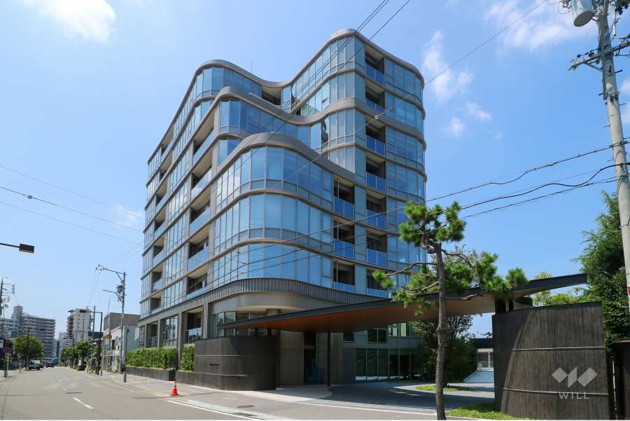 パークコート覚王山山門町の外観（北東側から）