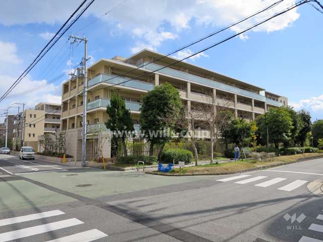 ローレルコート芦屋の外観（北西側から）