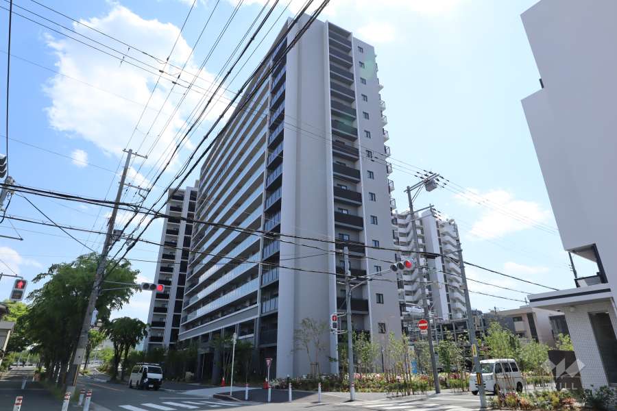 ローレルコート大阪城公園の外観（北東側から）