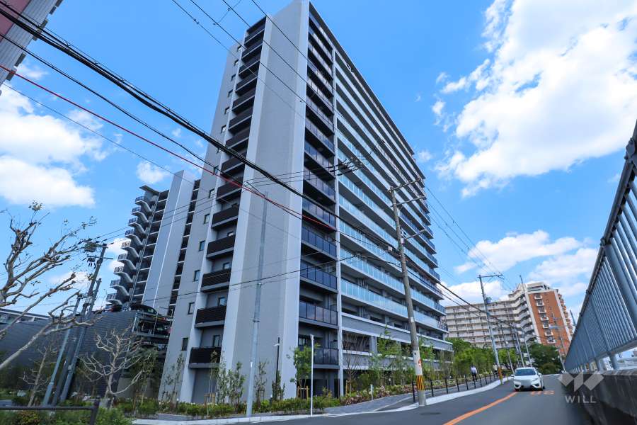 ローレルコート大阪城公園の外観（南西側から）