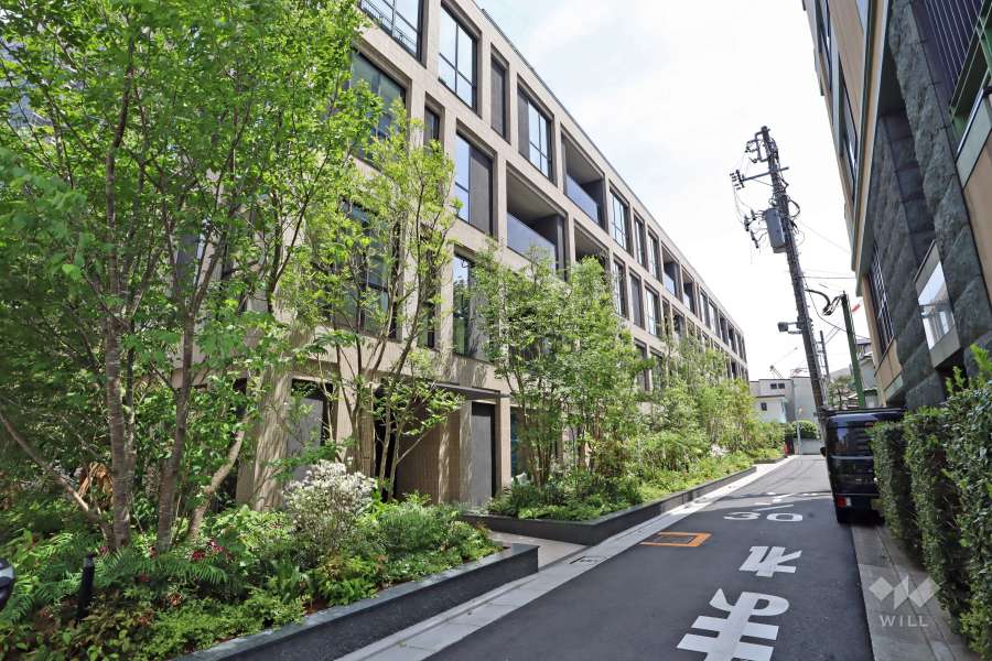 グランリビオ恵比寿の外観（北西側から）