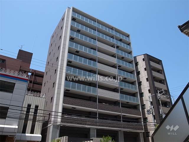 ディオ江坂の外観（南東側から）