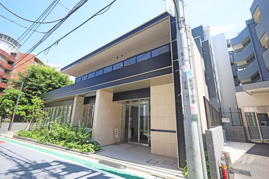 クレヴィア新宿中落合EASTの外観（北西側から）