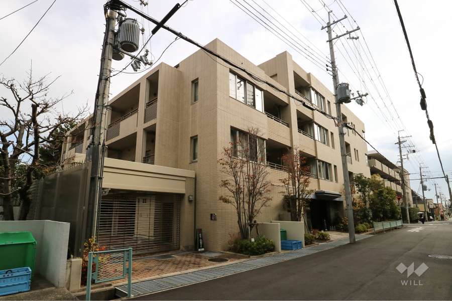 パークホームズ夙川ザレジデンスの外観（北西側から）