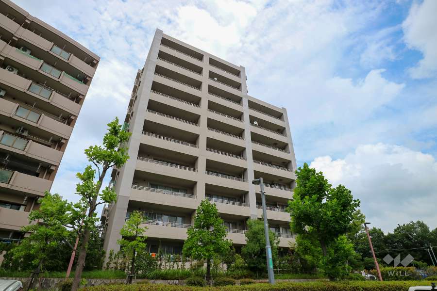 日進香久山杜の街107棟の外観(南西側から)