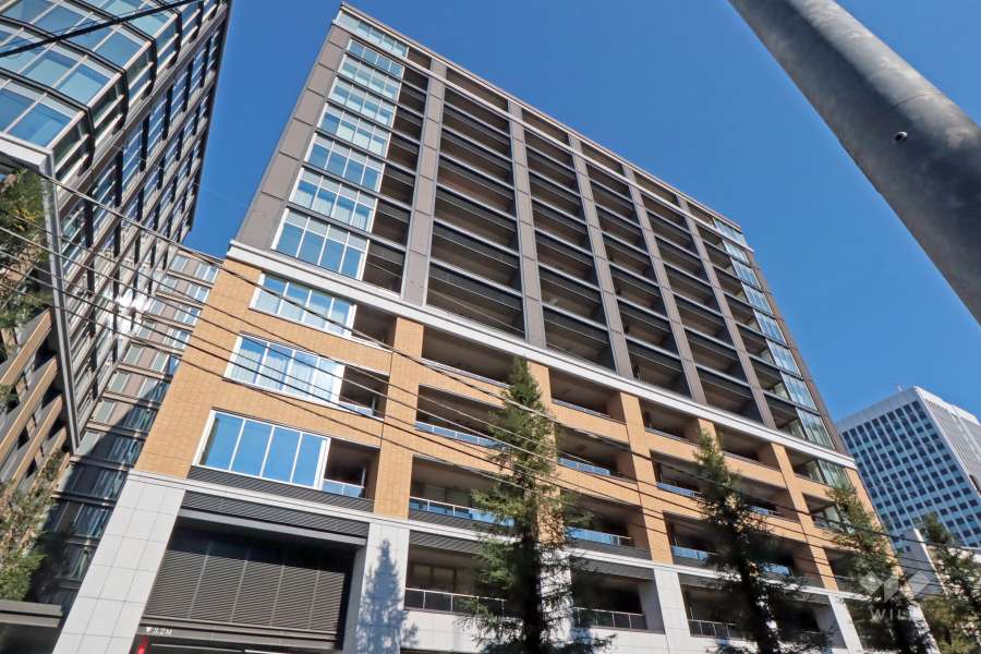 三田ガーデンヒルズサウスヒルの外観(南西側から)