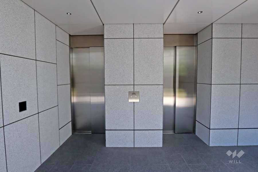 駐輪場の出入り口