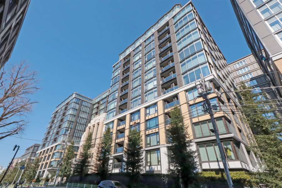 三田ガーデンヒルズパークマンションの外観（南東側から）