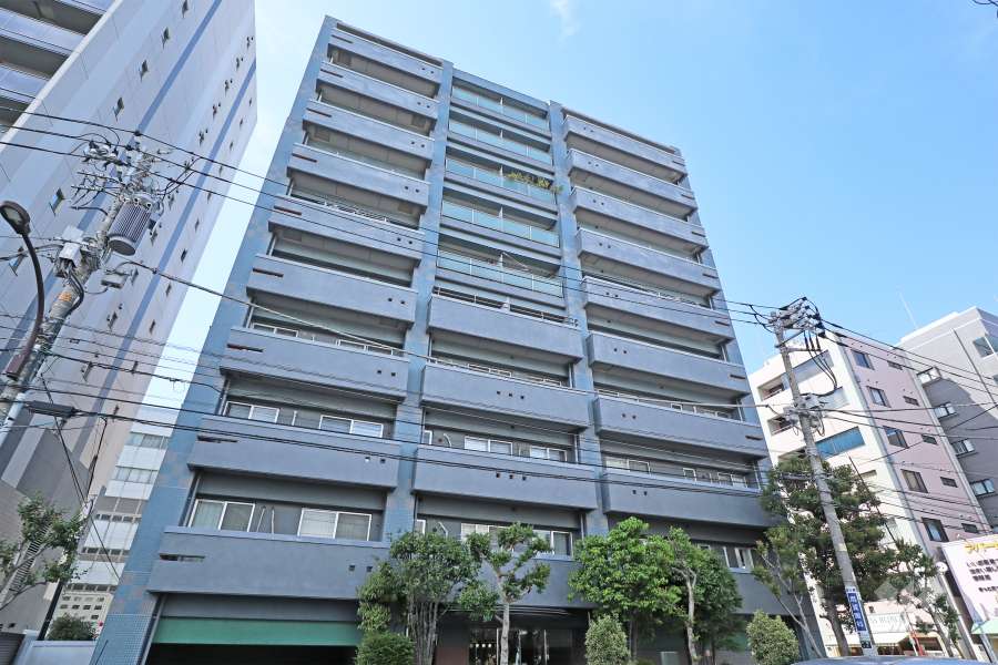 クレド用賀の外観(南東側から)